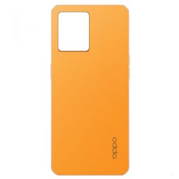 Задняя крышка корпуса Oppo Reno 7 CPH2363 оранжевая Оригинал