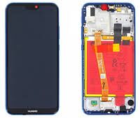 Дисплей (LCD) Huawei P20 Lite Dual Sim (ANE-L21), Nova 3e с сенсором синий + рамка