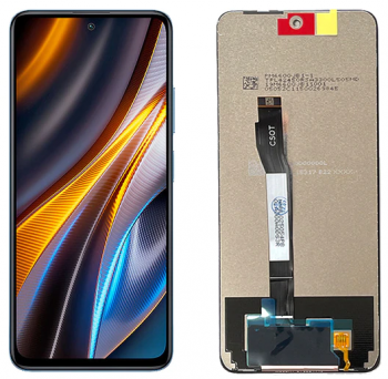 Дисплей Xiaomi Poco X4 GT 22041216G с сенсором (тачскрином) черный Оригинал