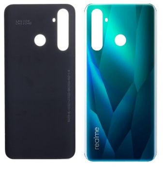 Задняя крышка корпуса Realme 5 Pro RMX1971 зеленая Оригинал
