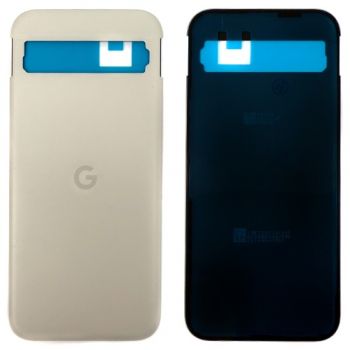 Задняя крышка корпуса Google Pixel 8a GKV4X, G6GPR, G8HHN, G576D белая Оригинал
