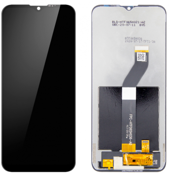 Дисплей Motorola XT2055, XT2055-1, XT2055-2 Moto G8 Power Lite с сенсором (тачскрином) черный
