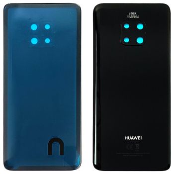 Задняя крышка корпуса Huawei Mate 20 Pro LYA-L09, LYA-L29, LYA-AL00, LYA-AL10, LYA-L0C черная Оригинал