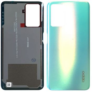 Задняя крышка корпуса Oppo A76 CPH2375. Oppo A36 PESM10 голубая Оригинал