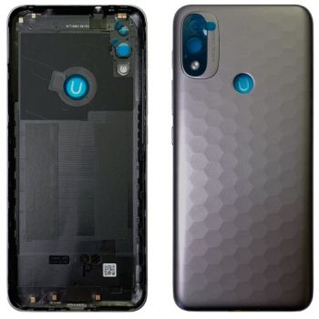 Задняя крышка корпуса Motorola XT2155, XT2155-1, XT2155-3 Moto E20 серая Оригинал