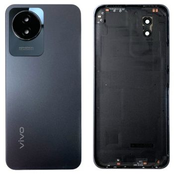 Задняя крышка корпуса Vivo Y02 V2213, V2217 серая Оригинал