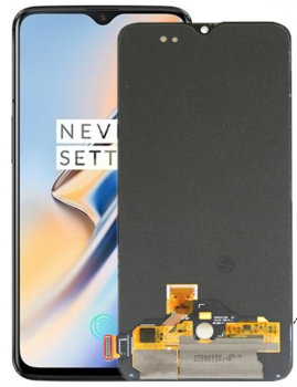 Дисплей OnePlus 6T A6010, A6013 с сенсором (тачскрином) черный OLED
