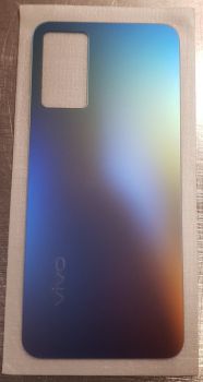 Задняя крышка корпуса Vivo V21 4G V2066, V2108 синяя Оригинал