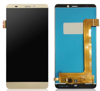 Дисплей (LCD) Prestigio 5551 с сенсором золотой Оригинал