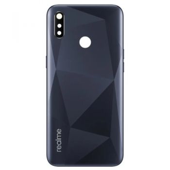 Задняя крышка корпуса Realme 3i RMX1827 черная Оригинал