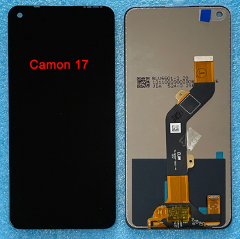 Дисплей Tecno Spark 7 Pro KF8 с сенсором (тачскрином) черный