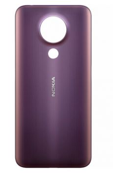 Задняя крышка корпуса Nokia 3.4 TA-1283, TA-1285, TA-1288 фиолетовая Оригинал