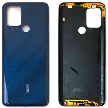 Задняя крышка корпуса Tecno Pova LD7 синяя
