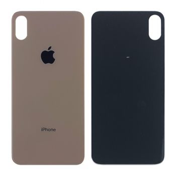 Задняя крышка iPhone XS Max золотая оригинал