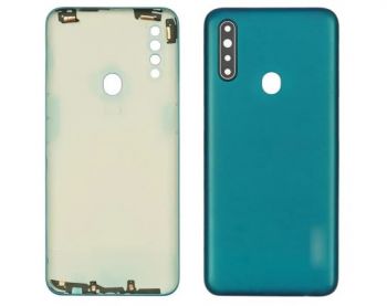Задняя крышка корпуса Oppo A31 CPH2015, CPH2073, CPH2081, CPH2029, CPH2031 зеленая Оригинал