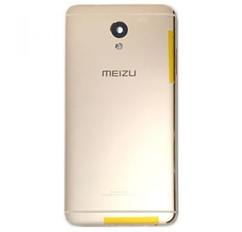 Задняя крышка корпуса Meizu M5 Note M621 золотая Оригинал