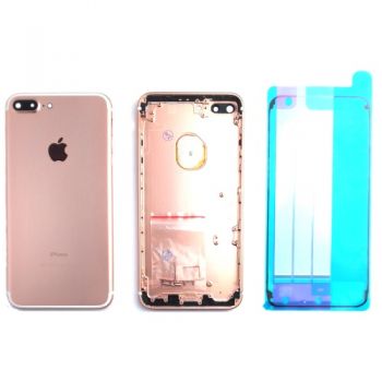 Задняя крышка корпус iPhone 7 Plus розовое золото