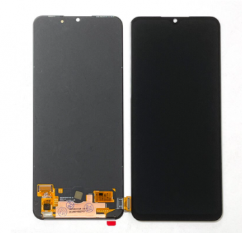 Дисплей Oppo Reno 3 CPH2043 с сенсором (тачскрином) черный OLED