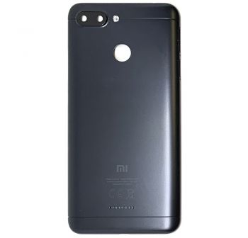 Задняя крышка корпуса Xiaomi Redmi 6 M1804C3DG, M1804C3DH черная