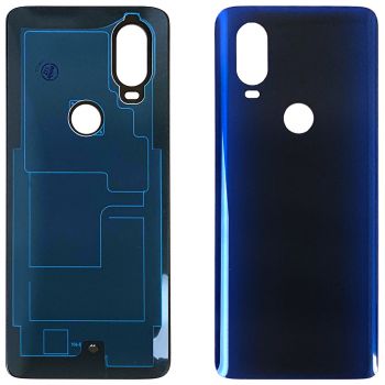 Задняя крышка корпуса Motorola XT1970 One Vision синяя Оригинал