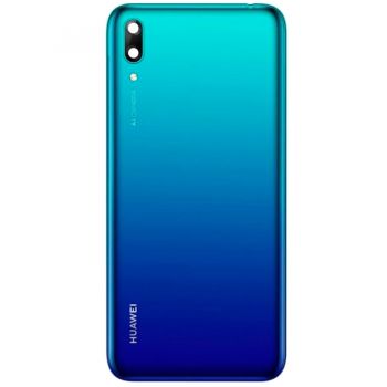 Задняя крышка корпуса Huawei Y7 Pro 2019 DUB-LX2, DUB-L22 синяя Оригинал