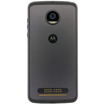Задняя крышка корпуса Motorola XT1710-09, XT1710-08, XT1710-10, XT1710-11 Moto Z2 Play серая Оригинал