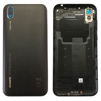 Задняя крышка корпуса Huawei Y5 2019 AMN-LX9, AMN-LX1, AMN-LX2, AMN-LX3 черная Оригинал