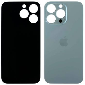 Задняя крышка корпуса Apple iPhone 13 Pro A2638, A2483, A2636, A2639, A2640 голубая