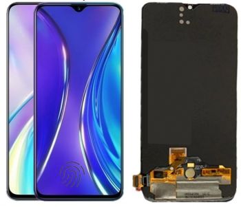 Дисплей Realme X2 RMX1993, RMX1991. Realme XT RMX1921 с сенсором (тачскрином) черный OLED