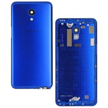Задняя крышка корпуса Meizu M6s M712H, M712Q синяя Оригинал