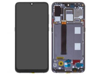 Дисплей Xiaomi Mi9 M1902F1G с сенсором (тачскрином) черный с рамкой OLED