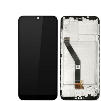 Дисплей Huawei Y6 2019, Y6 Prime 2019, Y6 Pro 2019 MRD-LX1, MRD-LX1F, MRD-LX3, MRD-LX2 с сенсором (тачскрином) черный с рамкой