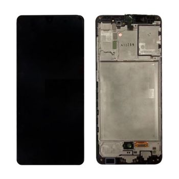 Дисплей Samsung A315 (SM-A315F, SM-A315F/DS) Galaxy A31 с сенсором (тачскрином) черный с рамкой OLED