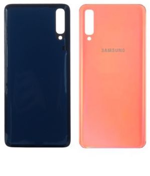 Задняя крышка корпуса Samsung A705 (SM-A705F, SM-A705FN/DS) Galaxy A70 коралловая Оригинал