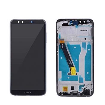 Дисплей Huawei Honor 9 Lite LLD-L31, LLD-L22A, LLD-AL10, LLD-TL10 с сенсором (тачскрином) черный с рамкой