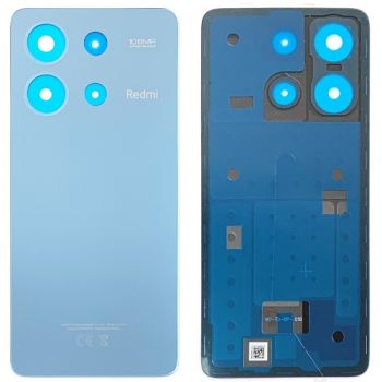 Задняя крышка корпуса Xiaomi Redmi Note 13 4G 23129RAA4G синяя Оригинал