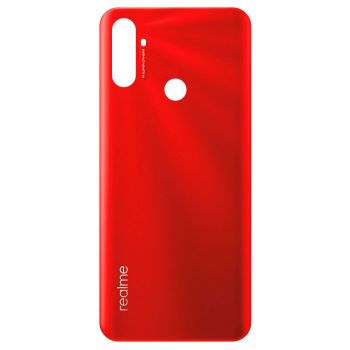 Задняя крышка корпуса Realme C3 RMX2020, RMX2027 красная Оригинал