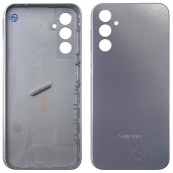 Задняя крышка корпуса Samsung A146 (SM-A146B, SM-A146B/DS) Galaxy A14 5G серебристая Оригинал