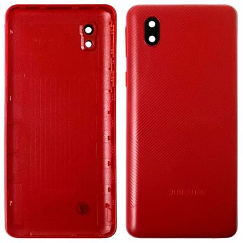 Задняя крышка корпуса Samsung A013 (SM-A013F/DS, SM-A013G/DS) Galaxy A01 Core красная Оригинал