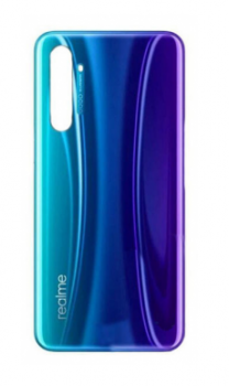 Задняя крышка корпуса Realme X2 RMX1992, RMX1993, RMX1991 синяя Оригинал