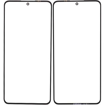 Стекло сенсорного экрана Xiaomi 12T 22071212AG, 12T Pro 22081212UG черное Оригинал