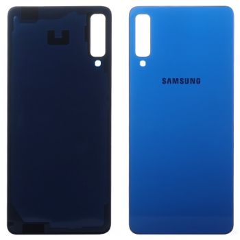 Задняя крышка корпуса Samsung A750 (SM-A750F) Galaxy A7 2018 синяя