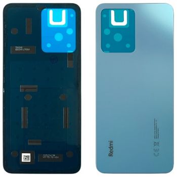 Задняя крышка корпуса Xiaomi Redmi Note 12 4G 23021RAAEG, 23021RAA2Y, 23028RA60L голубая Оригинал