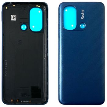 Задняя крышка корпуса Xiaomi Redmi 12C 22120RN86G, 22120RN86I, 22126RN91Y синяя Оригинал