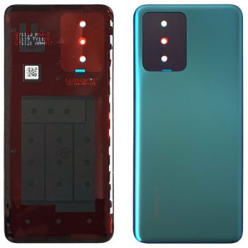 Задняя крышка корпуса Xiaomi Redmi Note 12 5G 22111317I, 22111317G голубая Оригинал