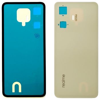 Задняя крышка корпуса Realme C55 RMX3710 желтая Оригинал