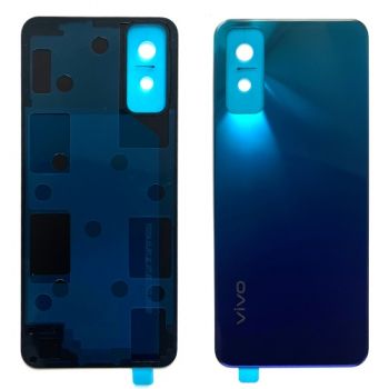 Задняя крышка корпуса Vivo Y20 V2029. Vivo Y20i V2027. Vivo Y20s. Vivo Y20 2021 V2043 синяя