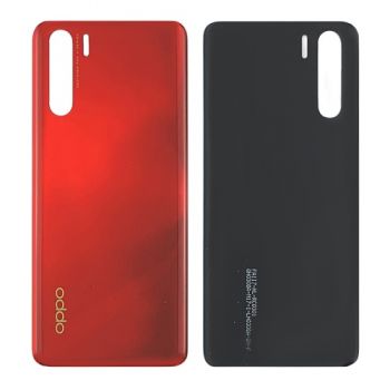 Задняя крышка корпуса Oppo A91 CPH2021, CPH2001 красная Оригинал