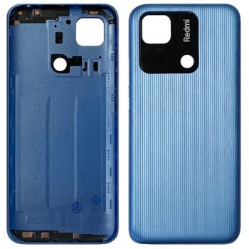 Задняя крышка корпуса Xiaomi Redmi 10A 220233L2C, 220233L2G, 220233L2I синяя Оригинал