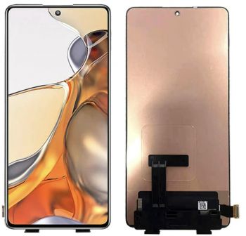 Дисплей Xiaomi 11T 21081111RG. 11T Pro 2107113SG с сенсором (тачскрином) черный OLED